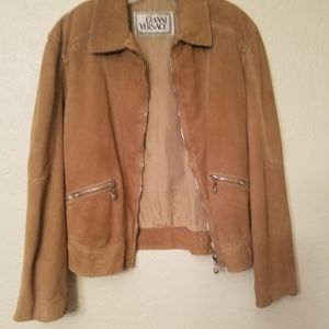 Vintage Versace Suede Women's Jacket